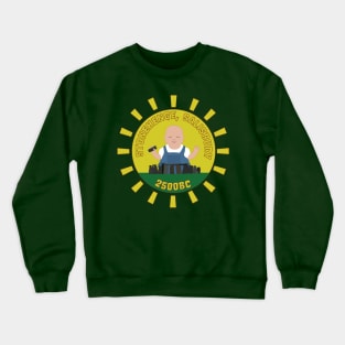 The Comic Book Construction of Stonehenge Crewneck Sweatshirt